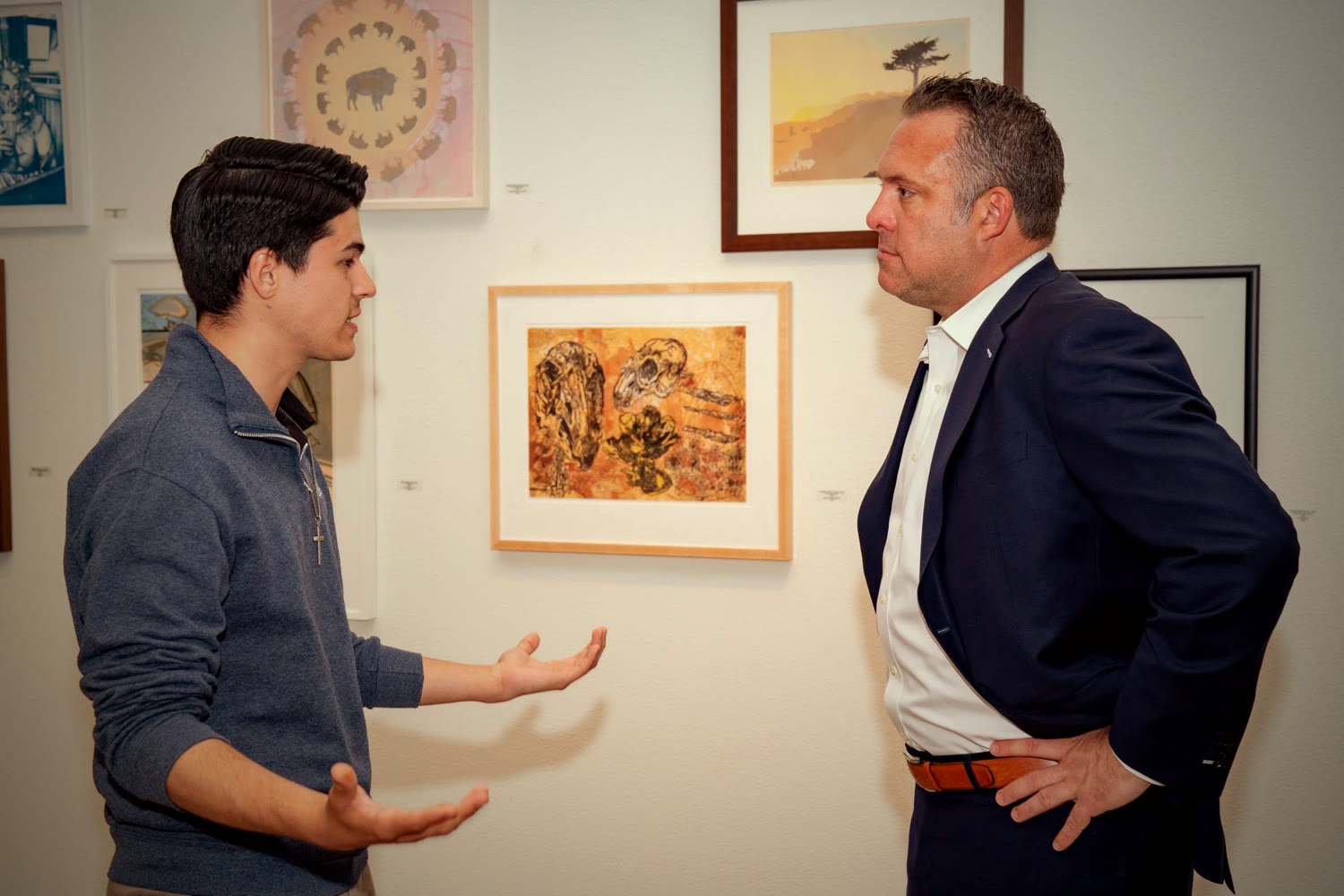 Jessee with Assemblymember Adam Gray