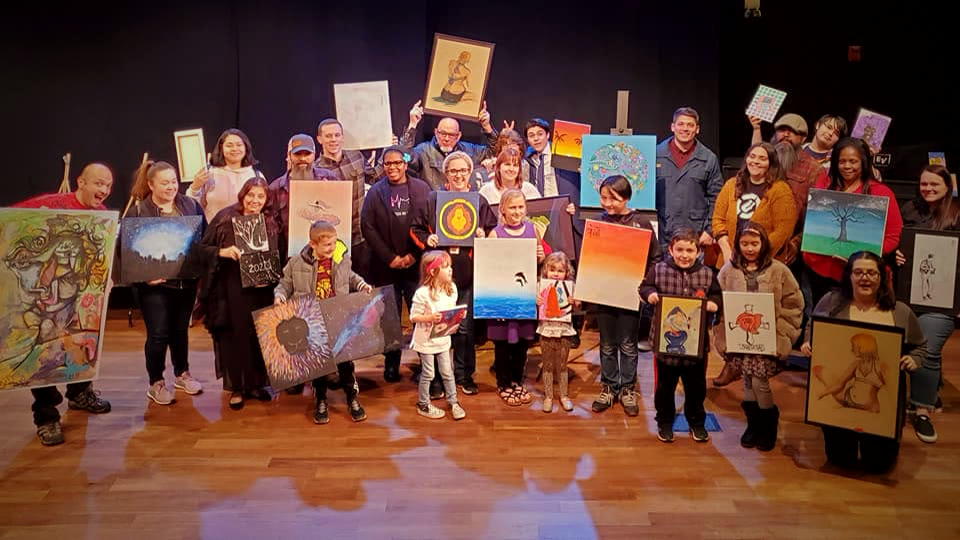 Youth art fundraiser